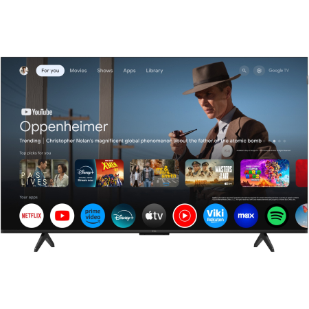 Televizor TCL QLED 50P7K, 126 cm, Smart Google TV, 4K Ultra HD, Clasa F [2]