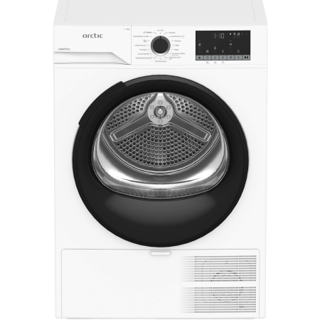 Uscator de rufe ARCTIC A2T20233W, Pompa de caldura, 10 kg, 15 programe, Improspatare cu abur, Clasa D, Alb [7]