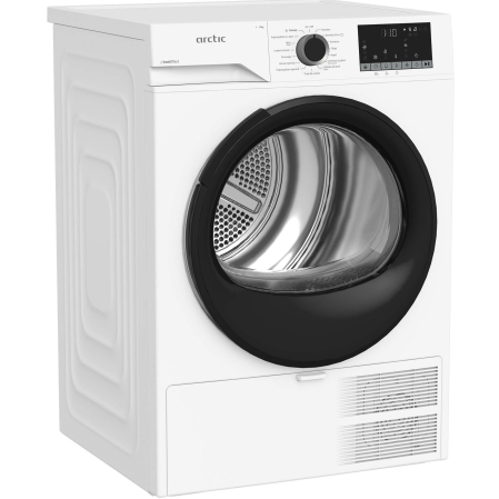 Uscator de rufe ARCTIC A2T20233W, Pompa de caldura, 10 kg, 15 programe, Improspatare cu abur, Clasa D, Alb [1]