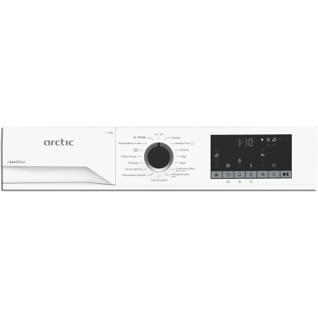 Uscator de rufe ARCTIC A2T20233W, Pompa de caldura, 10 kg, 15 programe, Improspatare cu abur, Clasa D, Alb [4]