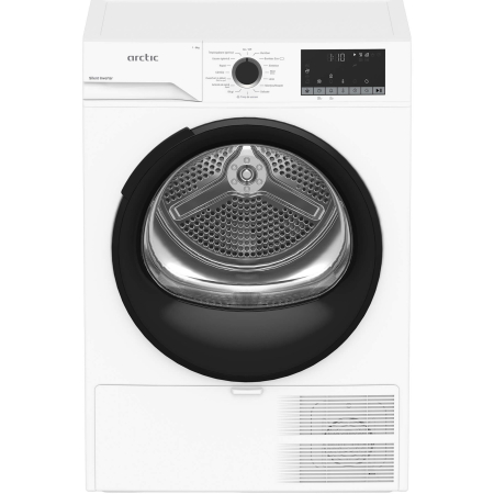 Uscator de rufe Arctic A2T28249W, Pompa de caldura, 8 kg, 15 programe, Clasa C, Motor Silent Inverter, Aqua Surf, Alb [7]