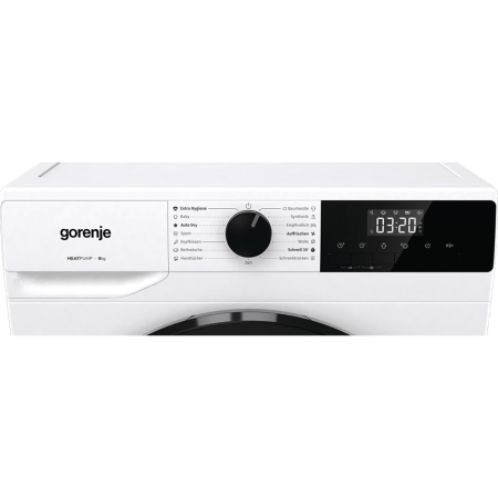 Uscator de rufe Gorenje DHNA92, 9 kg, clasa A++, pompa de caldura, 15 programe, alb [3]
