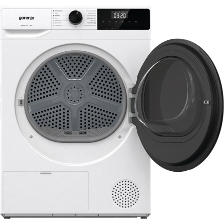 Uscator de rufe Gorenje DHNA92, 9 kg, clasa A++, pompa de caldura, 15 programe, alb [1]