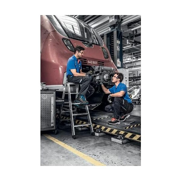 Pantofi, negru/albastru uvex 2 Trend Half pantofi S3 ESD SRC, 6934238 [3]