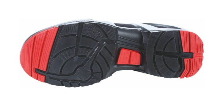 Pantofi, negru/rosu uvex 1 x-tended support, S3, 8516236 [2]