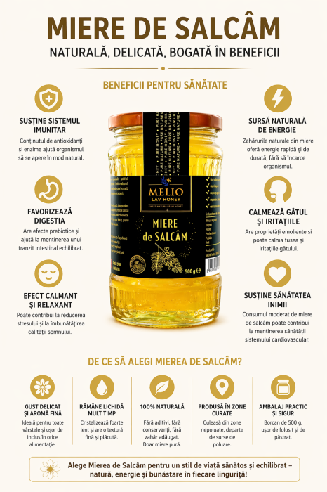 Miere de Salcam 500g [3]