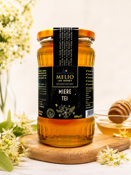 Miere de tei 500g naturala Melio Lav Honey [3]