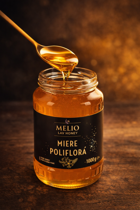 Miere Poliflora 1 kg naturala [2]