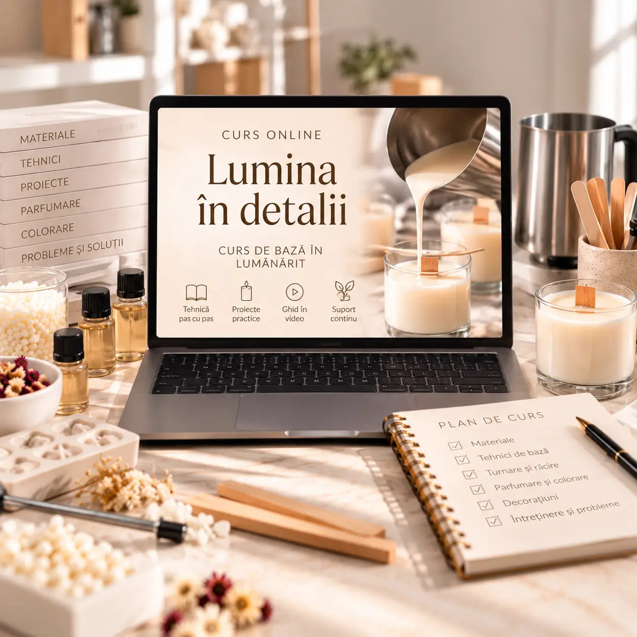 Cursuri online - Curs baza lumanari