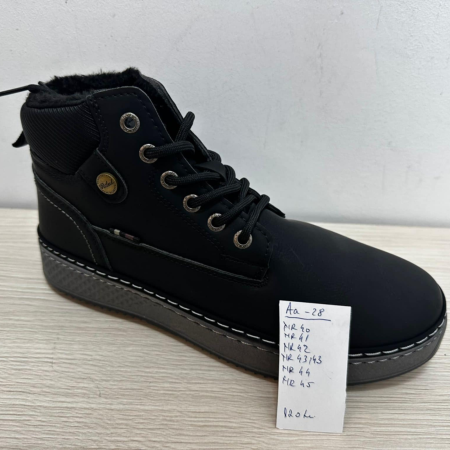 Pantofi - Ghete bărbătești îmblănite pentru sezonul rece – MelyFashion