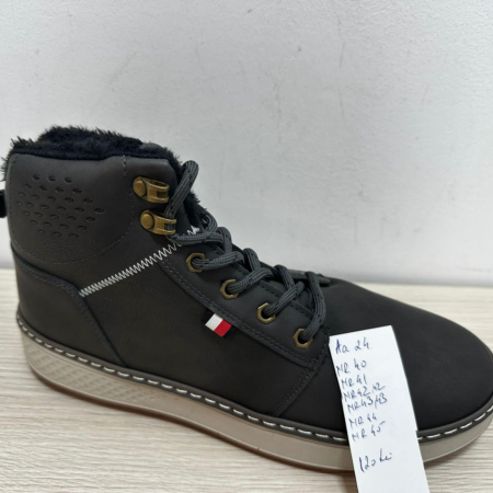 Pantofi - Ghete bărbătești îmblănite pentru sezonul rece – MelyFashion