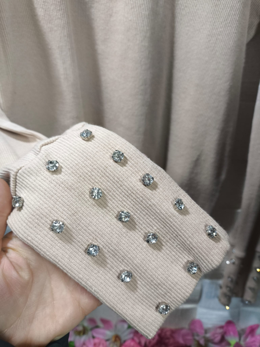 BLUZA CU PIETRE M [2]