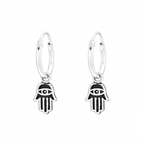 Cercei - Cercei din Argint Mana Fatimei