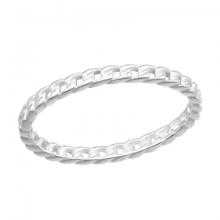 Inele - Inel din Argint Model Lant