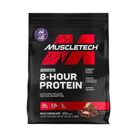 Proteine - 8 Hour Protein (Phase 8) 2,1kg, pudra, Muscletech, Amestec proteic