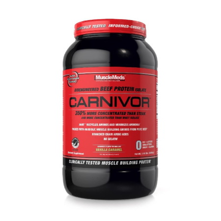 Proteine - Carnivor Shred, pudra, 868g, Musclemeds, Hidrolizat proteic din carne de vita