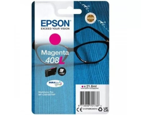 Imprimante  - Cartus Cerneala EPSON 408L, 1.7K pagini, Magenta