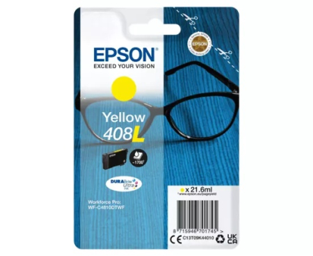 Imprimante  - Cartus Cerneala EPSON 408L, 1.7K pagini, Yellow