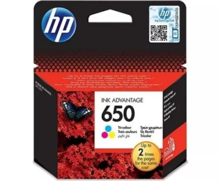 Imprimante  - Cartus HP 650 CZ102AE, 200 pg., multicolor