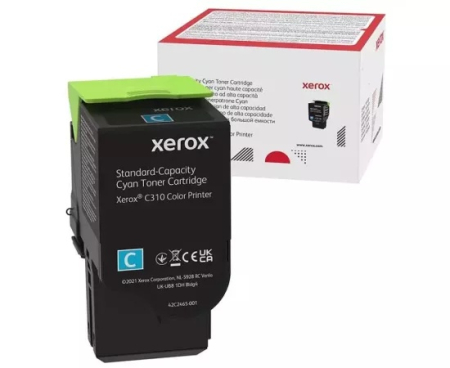Imprimante  - Cartus Toner XEROX 006R04361, 2K pagini, Cyan