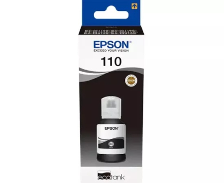 Imprimante  - Cerneala EPSON 110 EcoTank C13T03P14A, Negru
