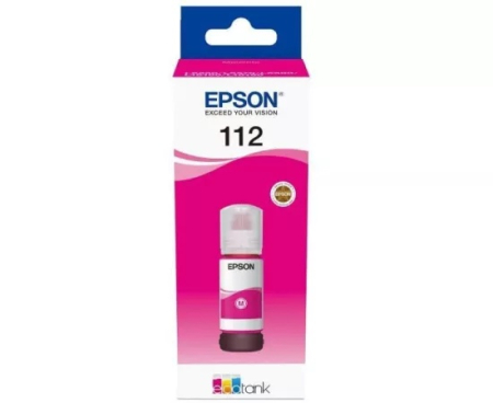 Imprimante  - Cerneala EPSON 112 C13T06C34A, EcoTank, 70 ml, Magenta