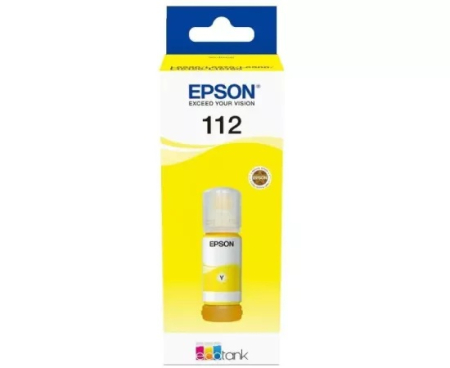 Imprimante  - Cerneala EPSON 112 C13T06C44A, EcoTank, 70 ml, Yellow