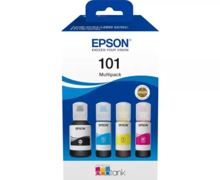 Imprimante  - Cerneala EPSON EcoTank 101 Multipack C13T03V64A