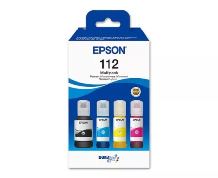 Imprimante  - Cerneala EPSON EcoTank 112 Multipack C13T06C64A