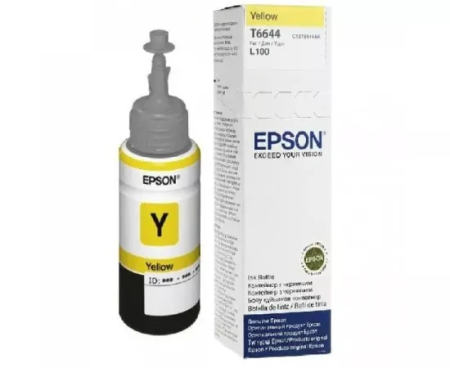 Imprimante  - Cerneala EPSON T66444A, 70ml, Galben