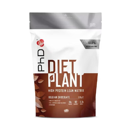 Proteine - Diet Plant, pudra, 500g, PhD, Proteina vegetala