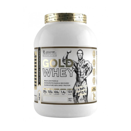 Proteine - Gold Whey 2kg, pudra, Kevin Levrone, Concentrat proteic din zer