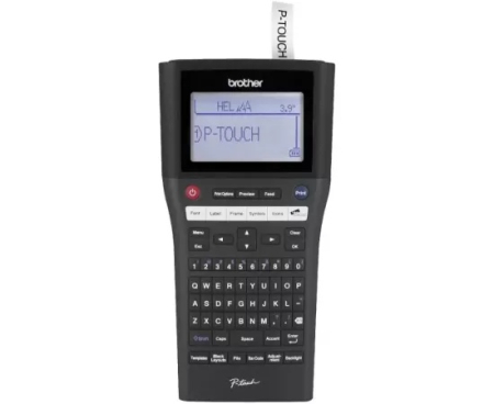  Imprimante termice - Imprimanta de etichete BROTHER PTH-500, LCD, Tastatura QWERTY, Negru