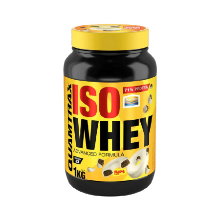 Proteine - Iso Whey 907g, pudra, Quamtrax, Izolat proteic din zer