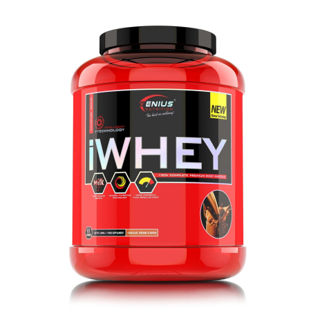 Proteine - iWHEY® 2000g, pudra, Genius Nutrition, Proteina din zer concentrat