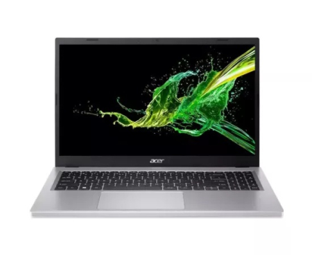 Laptopuri - Laptop ACER Aspire 3 A315-24P NX.KDEEX.02A, 15.6" Full HD, AMD Ryzen™ 5 7520U, 8GB RAM, SSD 512GB, AMD Radeon 610M, Fara sistem de operare, Pure Silver