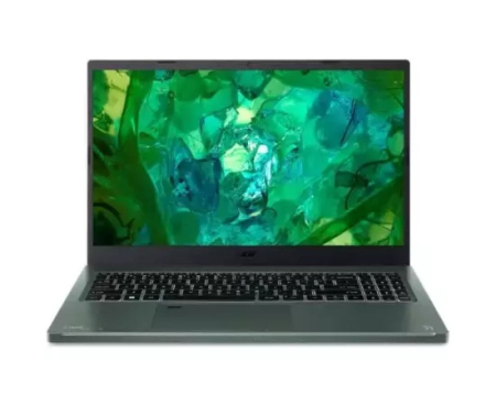 Laptopuri - Laptop ACER Aspire Vero NX.KN5EX.00B, 15.6" Full HD, Intel® Core™ i5-1335U, 16GB RAM, SSD 512GB, Intel Iris Xe Graphics, Fara sistem de operare, Green