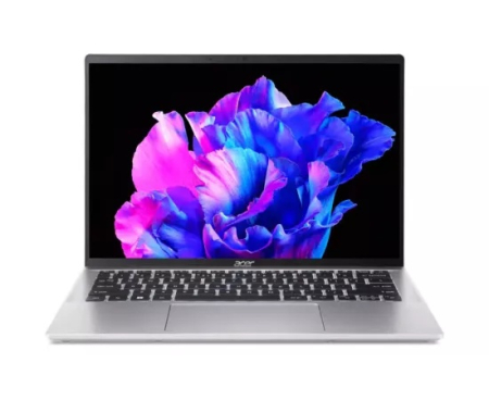 Laptopuri - Laptop ACER Swift Go 14 SFG14-72 NX.KP0EX.003, 14" 2.8K OLED, Intel® Core™ Ultra 5 125H, 16GB RAM, SSD 512GB, Intel Arc, Windows 11 Home, Pure Silver