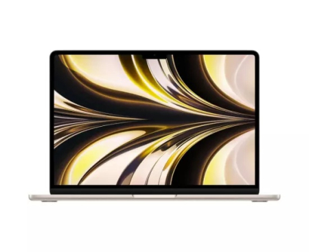 Laptopuri - Laptop APPLE MacBook Air 13 MLY13LL/A, 13.6", Apple M2, 8GB RAM, SSD 256GB, macOS Monterey, Starlight