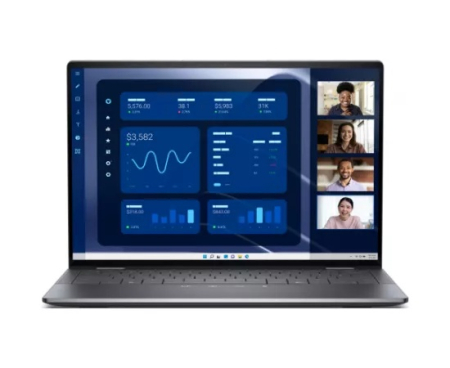 Laptopuri - Laptop DELL Latitude 9450 2-in-1 N006L945014EMEA_2IN1_VP_WIN_FGP-05, 14" Full HD+, Intel® Core™ Ultra 7 165U, 32GB RAM, SSD 1TB, Intel Graphics, Windows 11 Pro, Grey