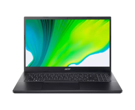 Laptopuri - Laptop gaming ACER Aspire 7 A715-76G NH.QMFEX.00A, 15.6" Full HD, Intel® Core™ i5-12450H, 16GB RAM, SSD 512GB, GeForce RTX 3050 4GB, Fara sistem de operare, Black