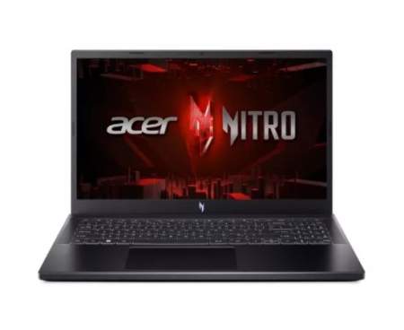 Laptopuri - Laptop gaming ACER Nitro V 15 ANV15-51 NH.QNBEX.00F, 15.6" Full HD 144Hz, Intel® Core™ i7-13620H, 16GB RAM, SSD 512GB, nVidia GeForce RTX 4050 6GB GDDR6, Fara sistem de operare, Obsidian Black