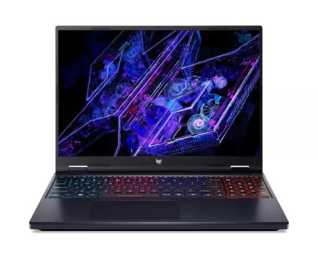 Laptopuri - Laptop gaming ACER Predator Helios Neo 16 PHN16-72 NH.QRFEX.00F, 16" WUXGA 165Hz, Intel® Core™ i9-14900HX, 16GB RAM, SSD 1TB, nVidia GeForce RTX 4060 8GB GDDR6, Fara sistem de operare, Abyssal Black
