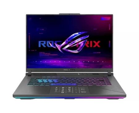 Laptopuri - Laptop gaming ASUS ROG Strix G16 G614JIR-N4075, 16" QHD+ 240Hz, Intel® Core™ i9-14900HX, 32GB RAM, SSD 1TB, nVidia GeForce RTX 4070 8GB GDDR6, Fara sistem de operare, Volt Green