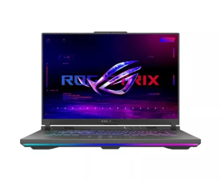 Laptopuri - Laptop gaming ASUS ROG Strix G16 G614JVR-N4077, 16" QHD+ 240Hz, Intel® Core™ i9-14900HX, 16GB RAM, SSD 1TB, nVidia GeForce RTX 4060 8GB GDDR6, Fara sistem de operare, Eclipse Gray