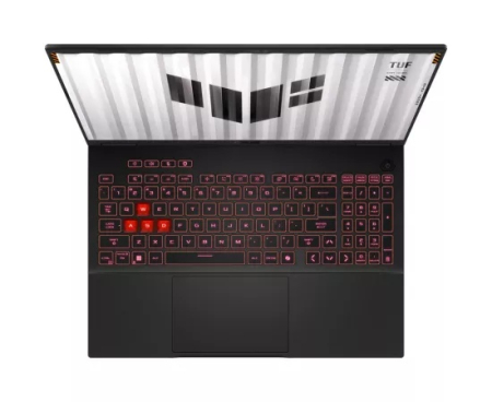 Laptopuri - Laptop gaming ASUS TUF A16 FA608WV-QT005, 16" 2.5K 165Hz, AMD Ryzen™ AI 9 HX 370, 32GB RAM, SSD 1TB, GeForce RTX 4060 8GB, Fara sistem de operare, Jaeger Gray
