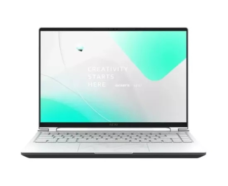 Laptopuri - Laptop gaming GIGABYTE AERO 14 OLED BMF-H2EEBB3SH, 14" QHD+, Intel® Core™ i7-13620H, 16GB RAM, SSD 512GB, nVidia GeForce RTX 4050 6GB GDDR6, Windows 11 Home, Twilight Silver