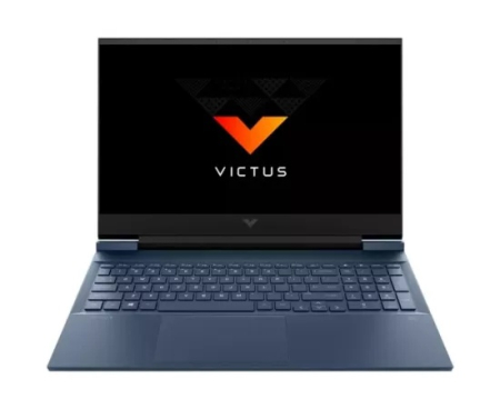 Laptopuri - Laptop gaming HP Victus 16-e1019nq, 16.1" Full HD, AMD® Ryzen™ 5 6600H, 8GB RAM DDR5, SSD 512GB, nVidia GeForce RTX 3050 4GB GDDR6, Free DOS, Performance Blue