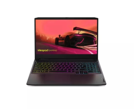 Laptopuri - Laptop gaming LENOVO IdeaPad 3 15ACH6 82K20279RM, 15.6" Full HD 144Hz, AMD® Ryzen™ 5 5500H, 16GB RAM, SSD 512GB, nVidia GeForce RTX 2050 4GB GDDR6, Fara sistem de operare, Shadow Black