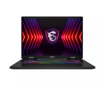 Laptopuri - Laptop gaming MSI Sword 17 HX B14VGKG, 17" FHD+ 165Hz, Intel® Core™ i7 14700HX, 16GB RAM, SSD 1TB, nVidia GeForce RTX 4070 8GB GDDR6, Free DOS, Cosmos Gray